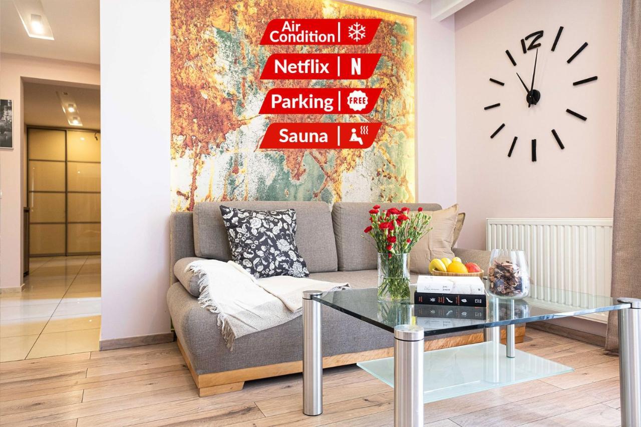 Stawowa Premium Apartment - 69 M2 With Sauna And Private Garage Cracovia Esterno foto